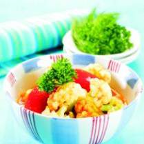 Cara membuat Kembang Kol Masak Tomat - Resep Masakan Rumahan