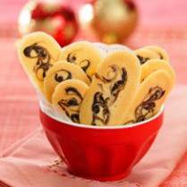 Cara membuat Kue Kering Marmer Lidah Kucing - Resep Masakan Rumahan