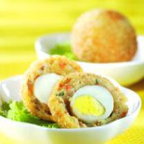 Cara membuat Kroket Daging Isi Telur - Resep Masakan Rumahan