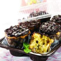 Cara membuat Muffin Kismis Vanila Krim Kapucino - Resep Masakan Rumahan