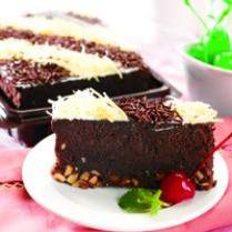 Cara membuat Brownise Cokelat Keju - Resep Masakan Rumahan