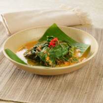 Cara membuat Gulai Padeh Daun Singkong - Resep Masakan Rumahan