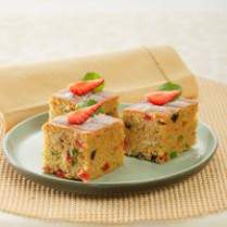 Cara membuat Cake Madu Buah Campur - Resep Masakan Rumahan