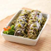 Cara membuat Terong Bumbu Sambal Masak Uap - Resep Masakan Rumahan