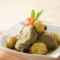 Cara membuat Daging Masak Opor Cabai Hijau - Resep Masakan Rumahan