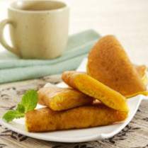 Cara membuat Pancake Lipat Labu Kuning - Resep Masakan Rumahan