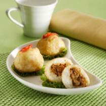 Cara membuat Jadah Goreng Oncom - Resep Masakan Rumahan