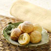 Cara membuat Poffertjes Tape Kelapa Muda - Resep Masakan Rumahan