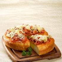 Cara membuat Roti Ala Pizza - Resep Masakan Rumahan
