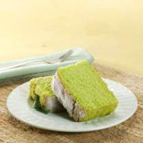 Cara membuat Cake Pandan Jagung - Resep Masakan Rumahan