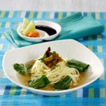 Cara membuat Mi Kuah Cakalang - Resep Masakan Rumahan