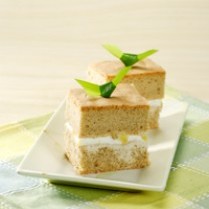 Cara membuat Cake Lapis Es Krim Nanas - Resep Masakan Rumahan