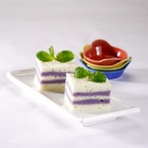 Cara membuat Cake Lapis Talas - Resep Masakan Rumahan