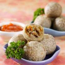 Cara membuat Bola Talas Kari Ayam - Resep Masakan Rumahan