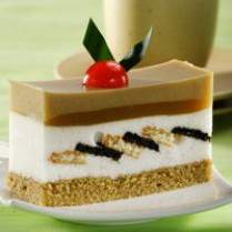 Cara membuat Puding Biskuit Kombinasi - Resep Masakan Rumahan