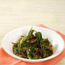Cara membuat Kangkung Bumbu Petis - Resep Masakan Rumahan