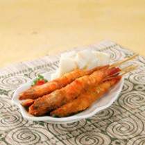 Cara membuat Udang Bakar Bumbu Serundeng - Resep Masakan Rumahan