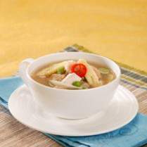 Cara membuat Sup Bakso Ikan Taoco - Resep Masakan Rumahan