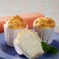 Cara membuat Cup Cake Kelapa Tabur Keju - Resep Masakan Rumahan