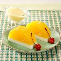 Cara membuat Puding Jeruk Kelapa Muda - Resep Masakan Rumahan