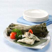 Cara membuat Pepes Tahu Telur Asin - Resep Masakan Rumahan