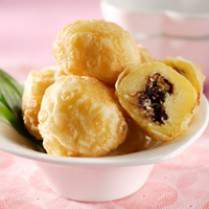 Cara membuat Tape Goreng Isi Cokelat Wijen - Resep Masakan Rumahan