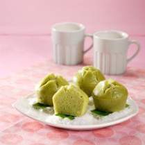 Cara membuat APEM KUKUS TAPE PANDAN WIJEN - Resep Masakan Rumahan