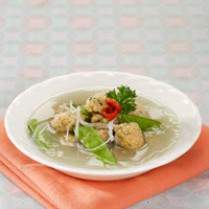 Cara membuat SUP BOLA TAHU DAN UDANG - Resep Masakan Rumahan