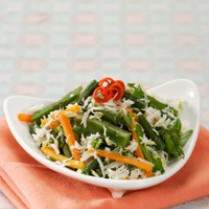 Cara membuat URAP PUTIH BUMBU ONCOM - Resep Masakan Rumahan