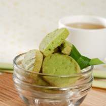 Cara membuat KUE KERING PANDAN KELAPA - Resep Masakan Rumahan