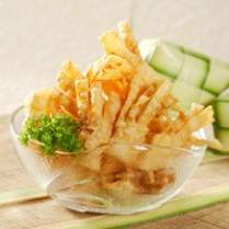 Cara membuat KERIPIK GORENG UDANG - Resep Masakan Rumahan