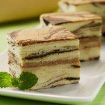 Cara membuat CAKE MARMER BERLAPIS - Resep Masakan Rumahan