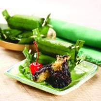 Cara membuat Lemper Unti Ketan Hitam - Resep Masakan Rumahan