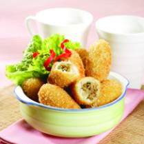 Cara membuat Lemper Goreng Merica Hitam - Resep Masakan Rumahan