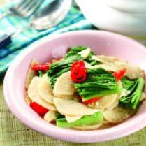 Cara membuat Rebung Tumis Jahe - Resep Masakan Rumahan