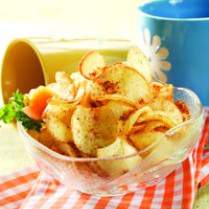 Cara membuat KERIPIK SINGKONG SERUNDENG PEDAS - Resep Masakan Rumahan