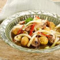 Cara membuat CUMI TUMIS TELUR PUYUH - Resep Masakan Rumahan