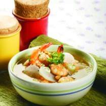 Cara membuat SOP UDANG LOBAK - Resep Masakan Rumahan
