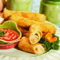 Cara membuat LUMPIA SAGU UDANG - Resep Masakan Rumahan