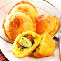 Cara membuat ROTI GORENG KARI - Resep Masakan Rumahan