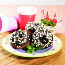 Cara membuat DONAT COKELAT KACANG - Resep Masakan Rumahan