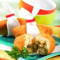 Cara membuat ROTI GORENG OPOR AYAM - Resep Masakan Rumahan