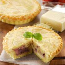 Cara membuat PIE KEJU STROBERI - Resep Masakan Rumahan