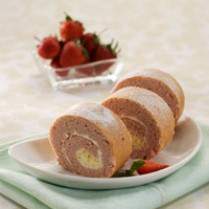 Cara membuat BOLU GULUNG STROBERI KEJU - Resep Masakan Rumahan