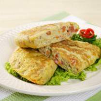 Cara membuat OMELET JAMUR - Resep Masakan Rumahan