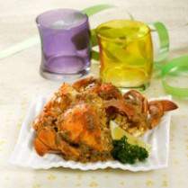 Cara membuat KEPITING BAKAR EDAN ALA REPORTER - Resep Masakan Rumahan