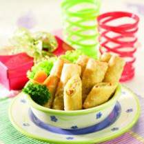 Cara membuat LUMPIA JAMUR - Resep Masakan Rumahan