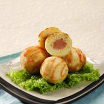 Cara membuat POFFERTJES KENTANG ISI SOSIS - Resep Masakan Rumahan