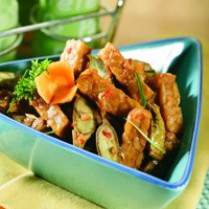 Cara membuat TEMPE GORENG PETAI - Resep Masakan Rumahan