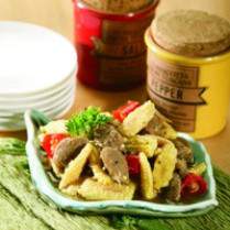 Cara membuat OSENG KEPUTREN & BAKSO - Resep Masakan Rumahan